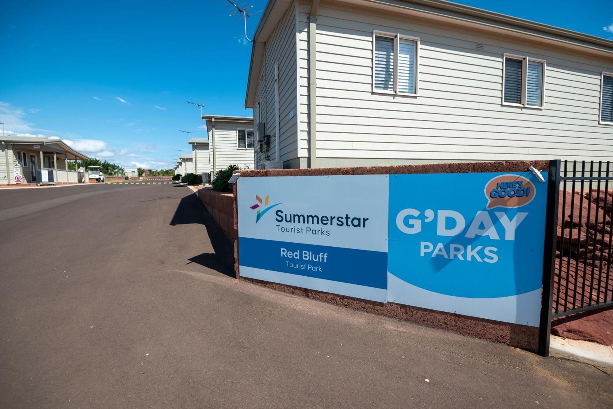 Hotel Kalbarri Red Bluff Tourist Park Exterior foto