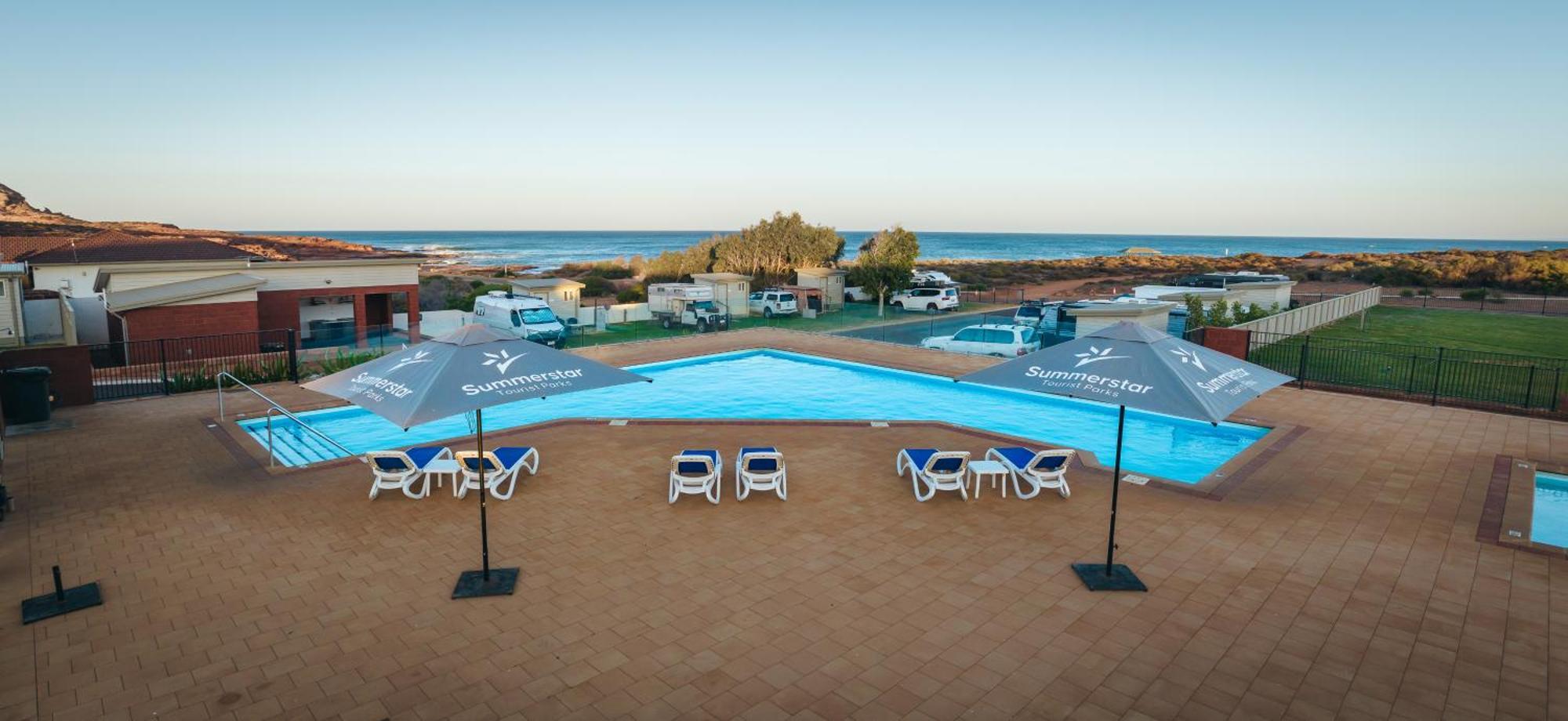 Hotel Kalbarri Red Bluff Tourist Park Exterior foto