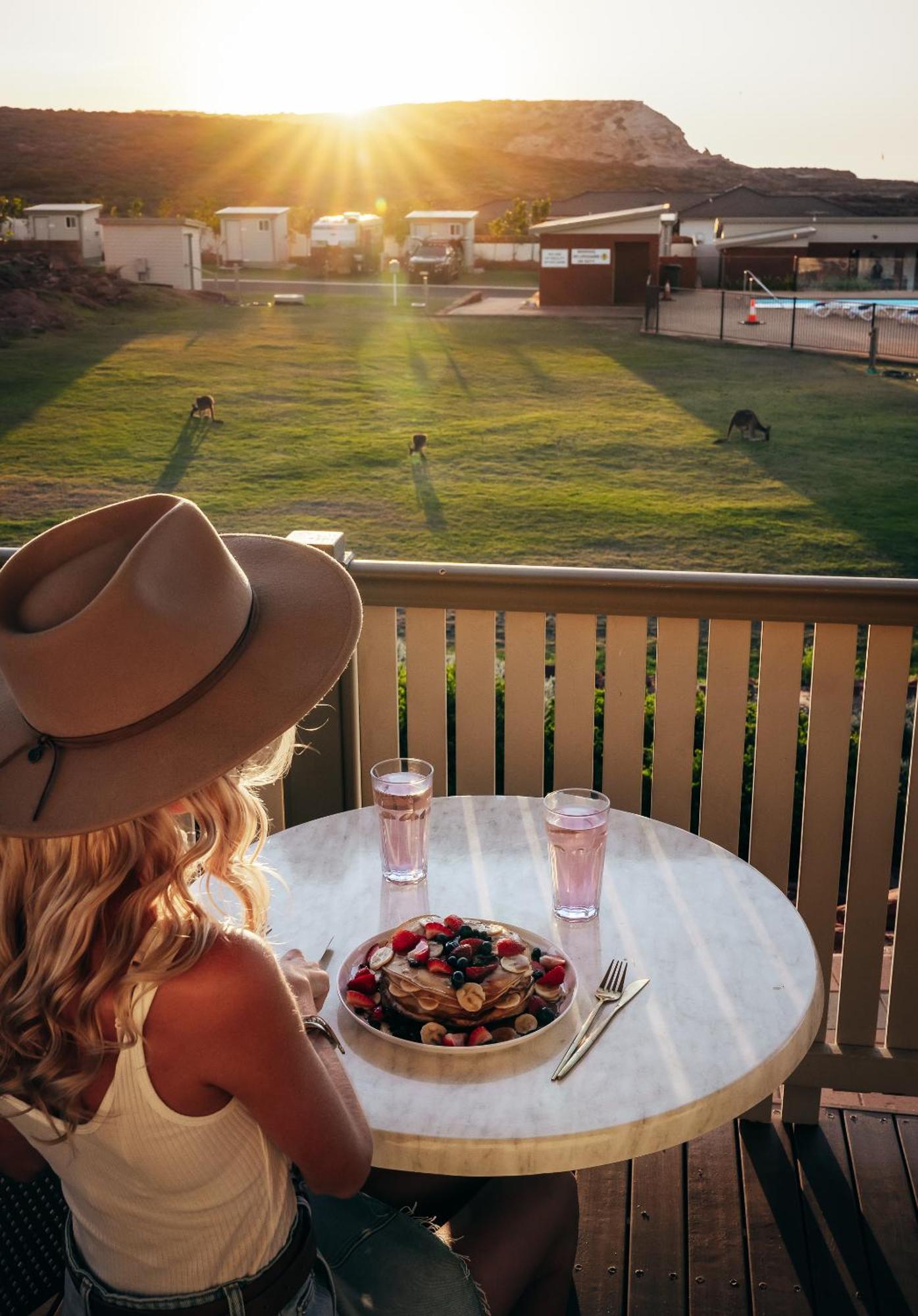 Hotel Kalbarri Red Bluff Tourist Park Exterior foto