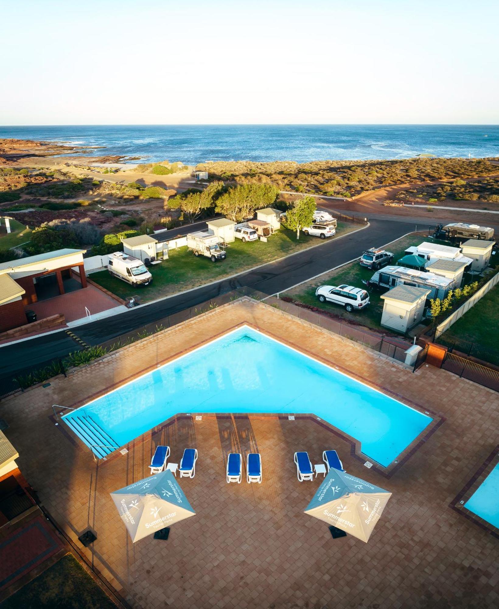 Hotel Kalbarri Red Bluff Tourist Park Exterior foto